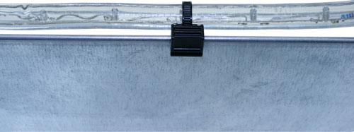 LED_Halter_1-3_GL110_rund LED Lichtschlauchhalter 1-3 mm - Montagebeispiel StahlLight