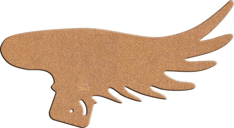 Flügel beidseitig Eselflügel - 2 Stück verstellbar für besseren Auftrieb ;-)