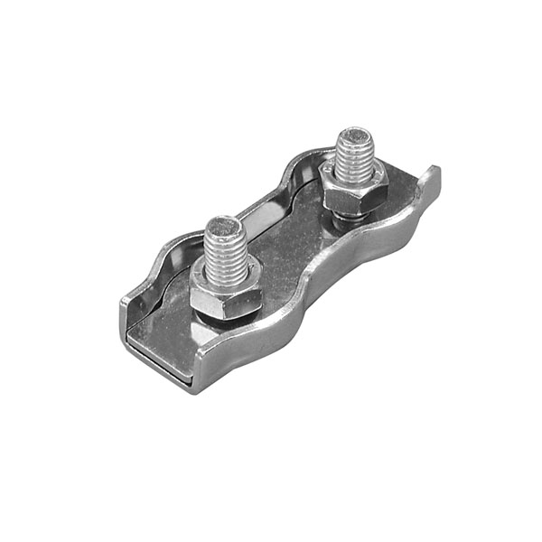 M-8331 GreenRope Edelstahl-Duplexklemme für Seil = 4 mm
