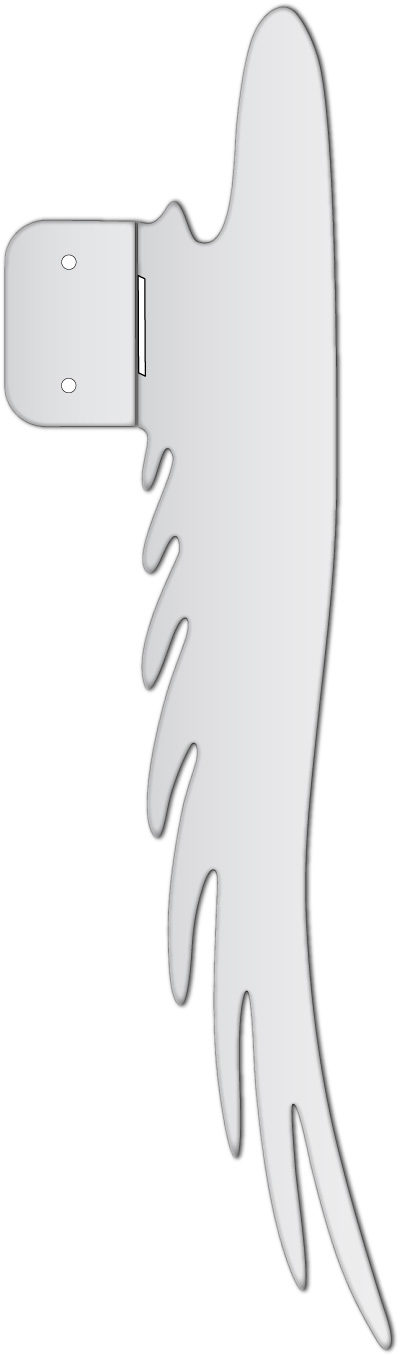 Baumengelfluegel_gurt_weiss Baumengelflügel - HDPE weiß