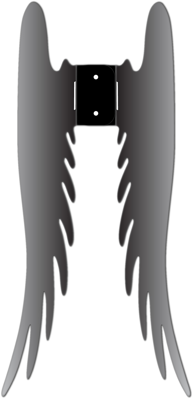 baumengelfluegel_gurt_schwarz_set Baumengelflügel - 2-teilig HDPE schwarz