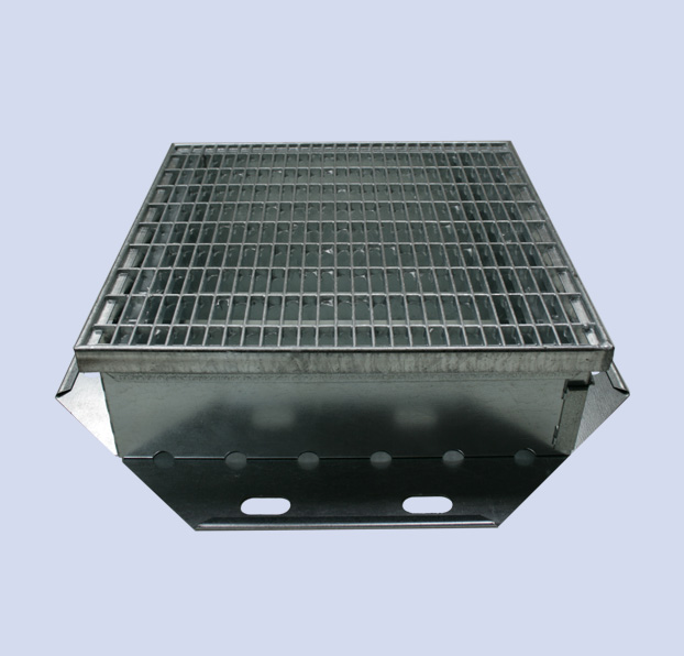 Fussteil_Gitterrost Kontrollschacht RS-8 - Gitterrost