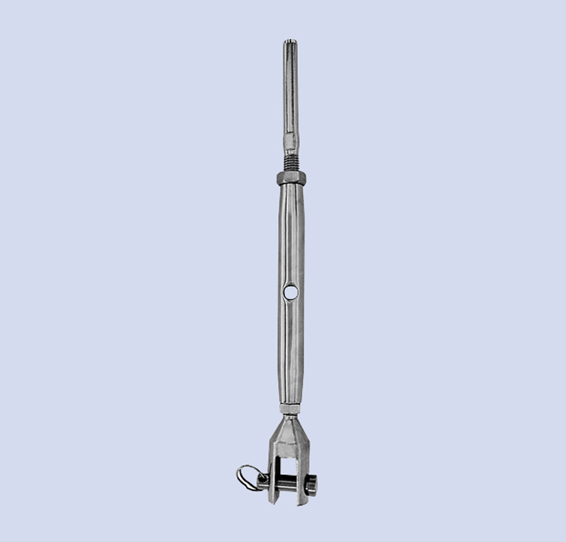 Gabelterminalspanner01 GreenRope Edelstahl-Gabelterminalspanner für Seil = 4 mm