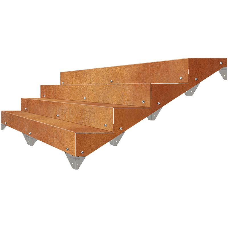 Treppenstufe_Wange_A3E1 GreenStep Typ-A3+E1/4CT incl. Wange